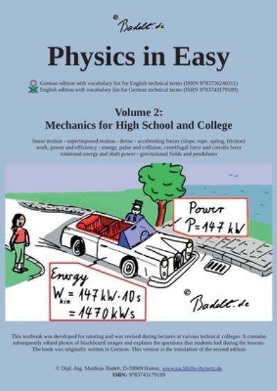 Cover for Matthias Badelt · Physics in Easy (Paperback Book) (2023)