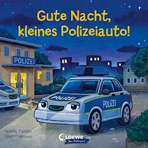 Cover for Natalie Mendes · Gute Nacht, kleines Polizeiauto! (Board book) (2021)