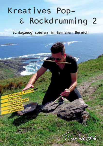 Cover for Weber · Kreatives Pop- &amp; Rockdrumming 2 (Book) (2019)