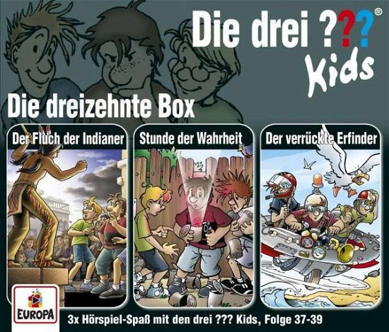 Cover for Die Drei ??? Kids 3er Box. Box.13 3 Audio · Die drei ??? Kids 13. 3er Box (CD)