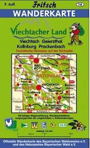 Cover for Fritsch Landkarten-Verlag · Viechtach 1 : 35 000. Fritsch Wanderkarte (Kort) (2013)