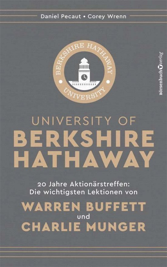 Cover for Pecaut · University of Berkshire Hathaway (Bok)