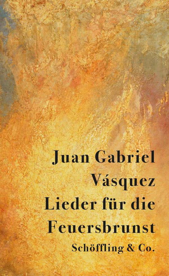 Cover for Vásquez · Lieder für die Feuersbrunst (Book)