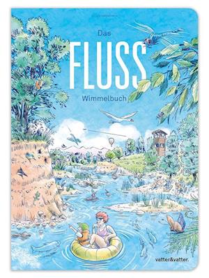 Cover for Das Fluss Wimmelbuch (Book) (2023)