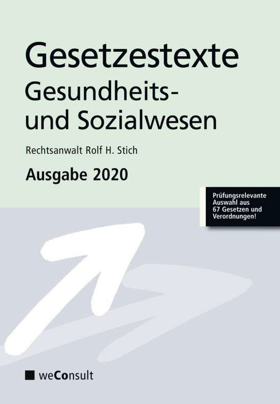 Gesetzestexte Gesundheits- und So - Stich - Książki -  - 9783948633189 - 