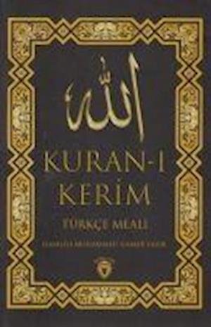 Cover for Elmalili Muhammed Hamdi Yazir · Kuran-i Kerim Türkce Meali (Pocketbok) (2020)