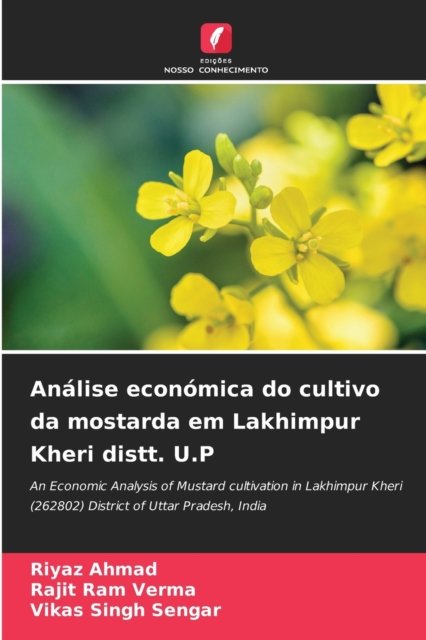 Cover for Riyaz Ahmad · Analise economica do cultivo da mostarda em Lakhimpur Kheri distt. U.P (Pocketbok) (2021)