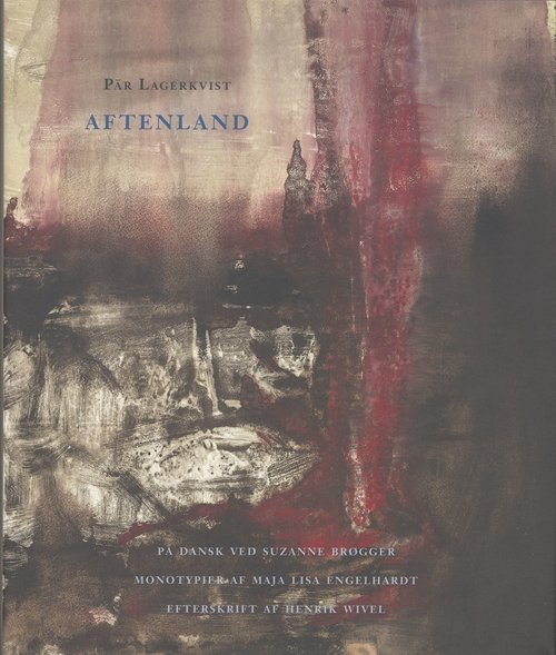 Cover for Pär Lagerkvist · Aftenland (Bound Book) [1st edition] (2006)