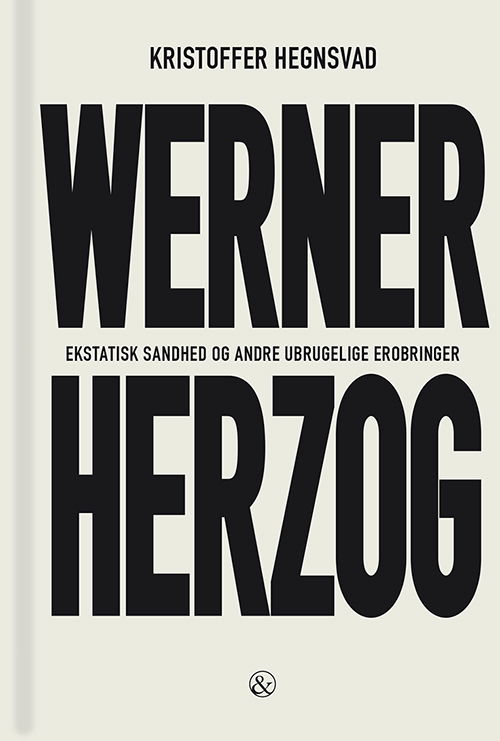 Cover for Kristoffer Hegnsvad · Werner Herzog (Hardcover Book) [1.º edición] (2017)