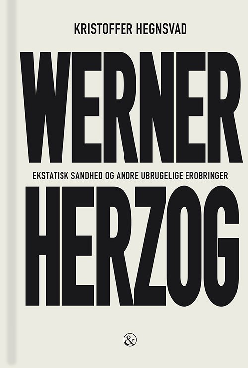 Cover for Kristoffer Hegnsvad · Werner Herzog (Inbunden Bok) [1:a utgåva] (2017)