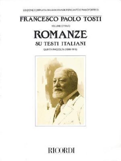 Cover for Francesco Paolo Tosti · Francesco Paola Tosti - Romanze, Volume 8 (Paperback Book) (2003)