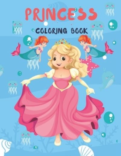 Cover for Jamael Activity Book · Princess Coloring Book (Paperback Book) (2020)