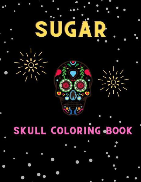 Cover for Abc Publishing House · Sugar skull coloring book (Pocketbok) (2020)