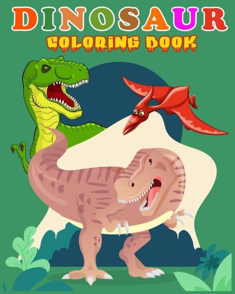 Cover for Max Publication · Dinosaur Coloring Book (Paperback Book) (2020)