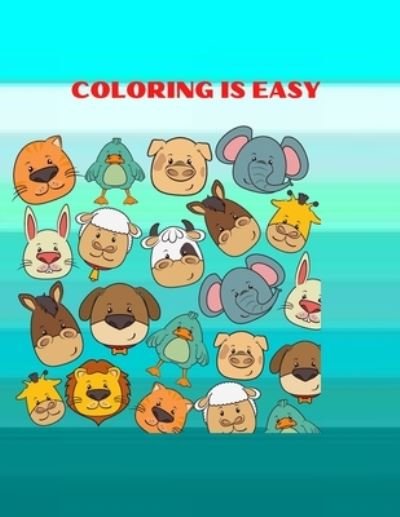 Cover for Inuca Martin · Coloring Is Easy (Paperback Bog) (2021)