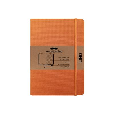 Cover for Moustachine · Moustachine Classic Linen Large Ochre Ruled Hardcover (Book) (2024)