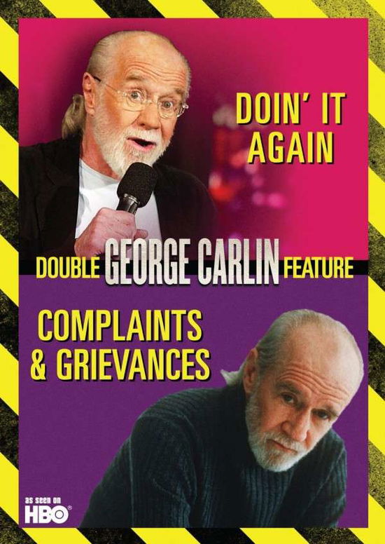 Cover for George Carlin Double Feature: Complaints &amp; (DVD) (2014)