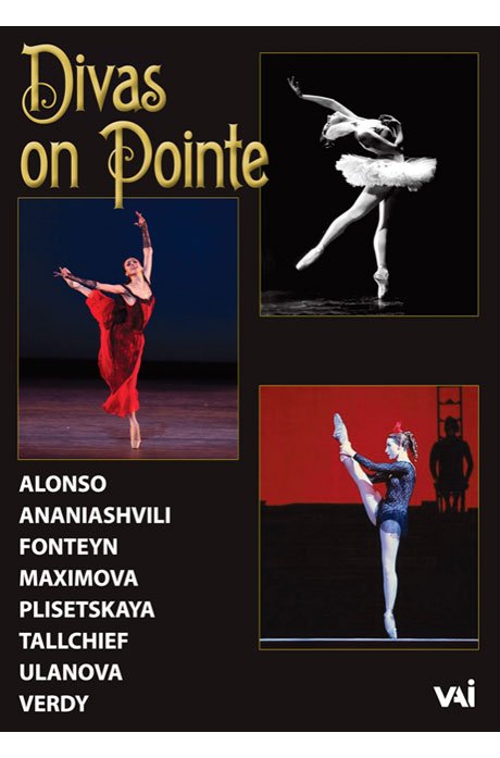 Cover for Fonteyn / Alonso / Ananiashvili / Maximova · Divas On Pointe - Legendary Ballerinas (DVD) (2018)