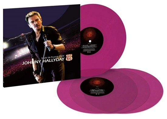 Cover for Johnny Hallyday · Tour 66: Stade De France 2009 (LP) [Coloured edition] (2019)