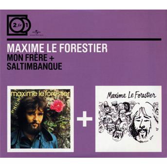 Cover for Maxime Le Forestier · Mon Frere + Saltimbanque (CD) [Digipak] (2010)