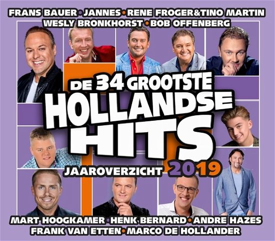 Cover for Hollandse Hits Jaaroverzicht 2019 (CD) (2019)