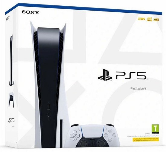 Playstation 5 Console: Disc Edition - Sony - Spill -  - 0711719709190 - 