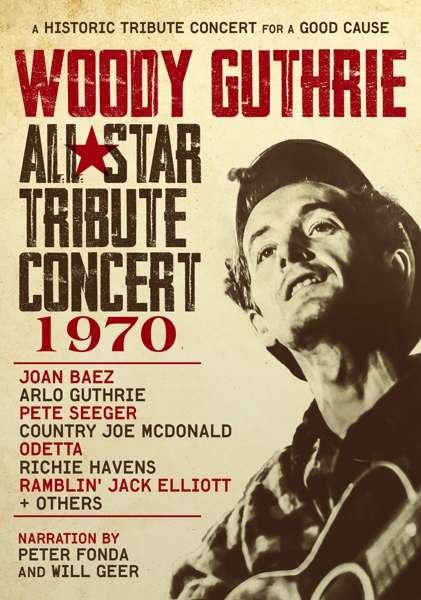Cover for DVD · Woody Guthrie All-star Tribute Concert 1970 (DVD) (2019)