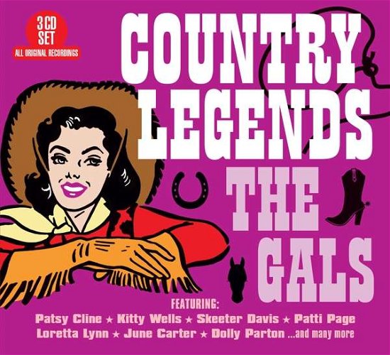 Cover for Country Legends: the Gals / Various · Country Legends - The Gals (CD) (2020)