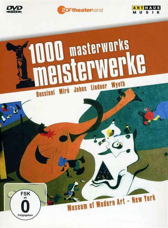 Cover for Moma New York: 1000 Masterworks (DVD) (2011)