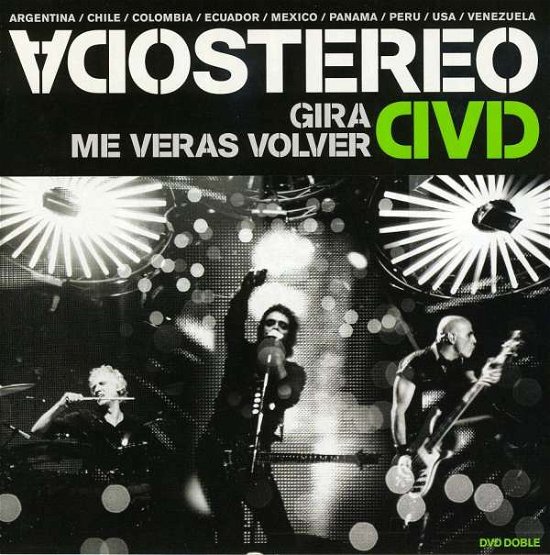 Cover for Soda Stereo · Me Veras Volver Gira 2007 (2dv (DVD) (2008)