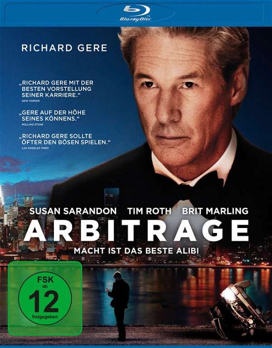 Cover for Arbitrage BD (Blu-ray) (2013)