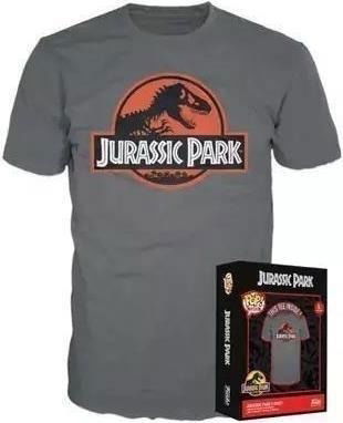 Cover for Funko · Funko Boxed Tees: Jurassic World Dominion - Jurassic Park Logo (N/A) [size M]