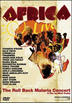 Cover for Africa Live: Roll Back Malaria Concert / Various (DVD) (2006)
