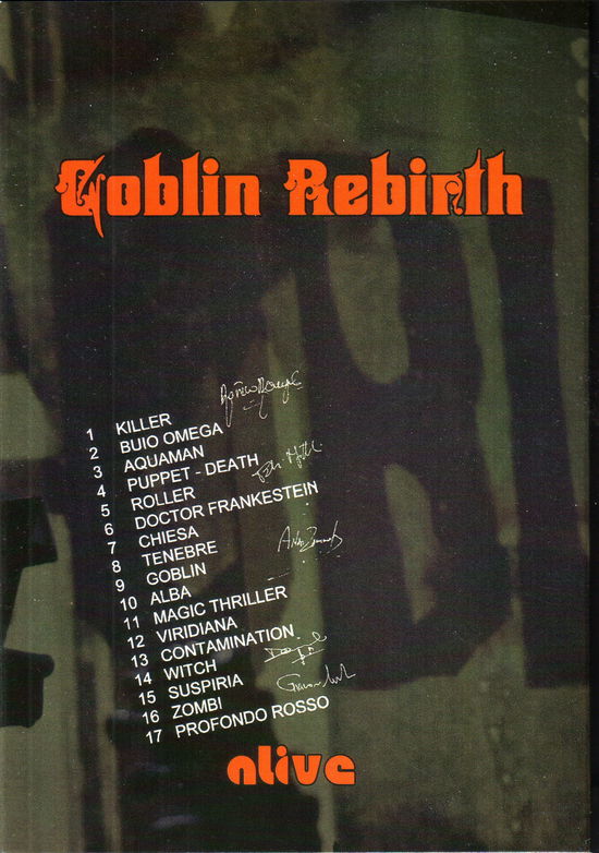 Alive Box - Goblin Rebirth - Music - BLACK WIDOW - 2999999062190 - June 19, 2020