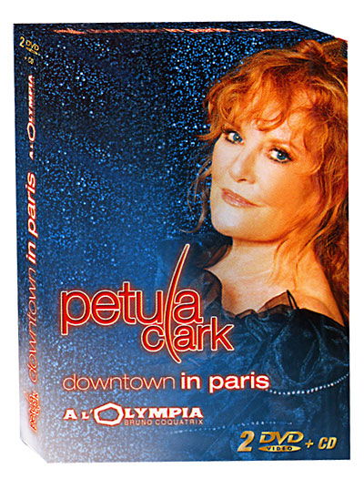 Cover for Petula Clark · Downtown In Paris (DVD) (2018)