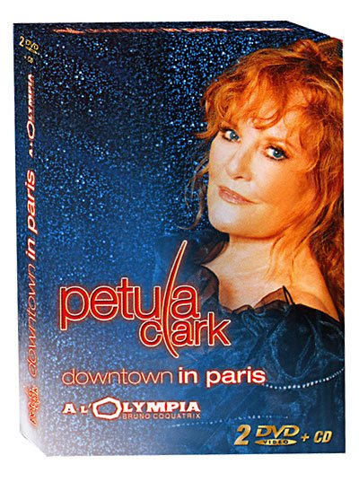 Cover for Petula Clark · Downtown in Paris (DVD) (2018)