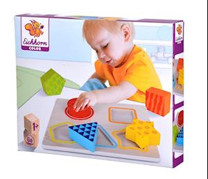 Eichhorn Color Houten Vormenpuzzel - Eichhorn - Other - Simba Toys - 4003046007190 - 