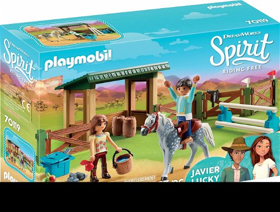 Playmobil - Riding Arena with Lucky and Javier - Playmobil - Koopwaar - Playmobil - 4008789701190 - 1 mei 2019