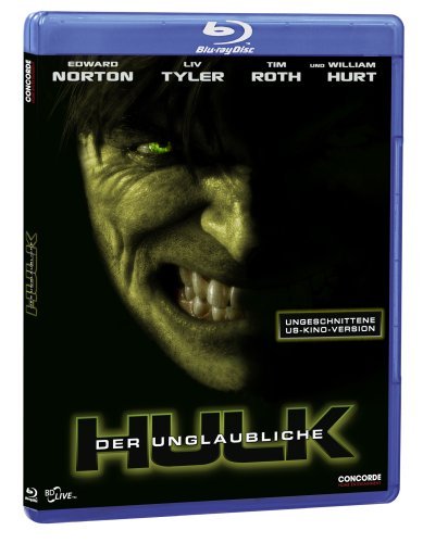 Cover for Unglaubl.hulk,d./bd (Blu-ray) (2008)