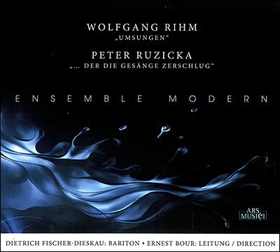 Umsungen,Der Die Gesange Zerschlug - Wolfgang / Peter Ruzicka / Ensemble Modern Rihm - Musikk - ARS MUSICI - 4011222321190 - 26. februar 2010