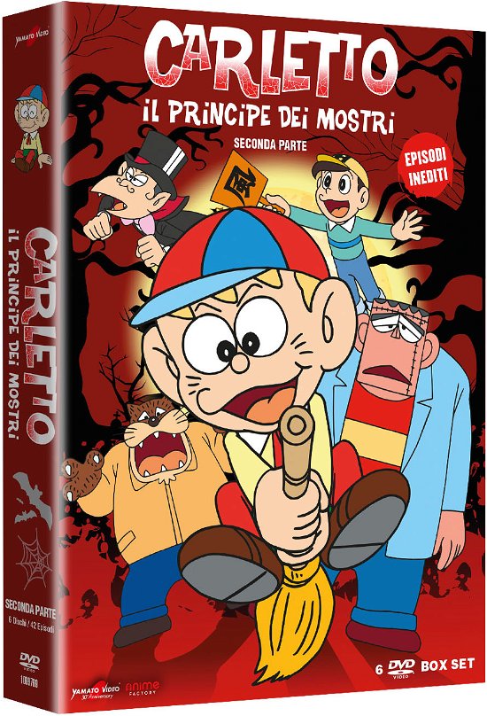 Cover for Carletto Il Principe Dei Mostri · Stagione 02 (DVD) (2021)