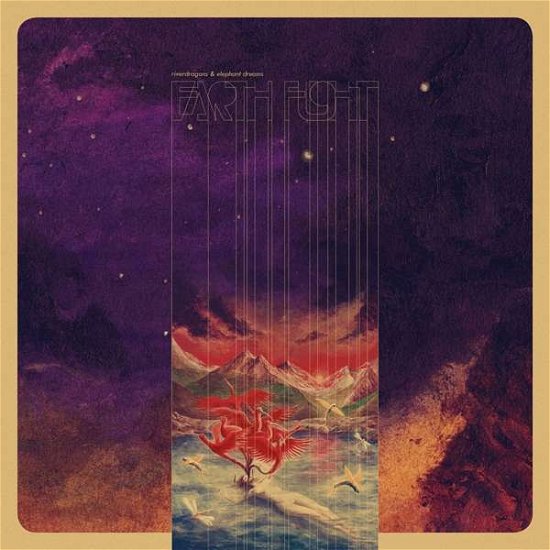 Cover for Earth Flight · Riverdragons &amp; Elephant Dreams (LP) (2018)