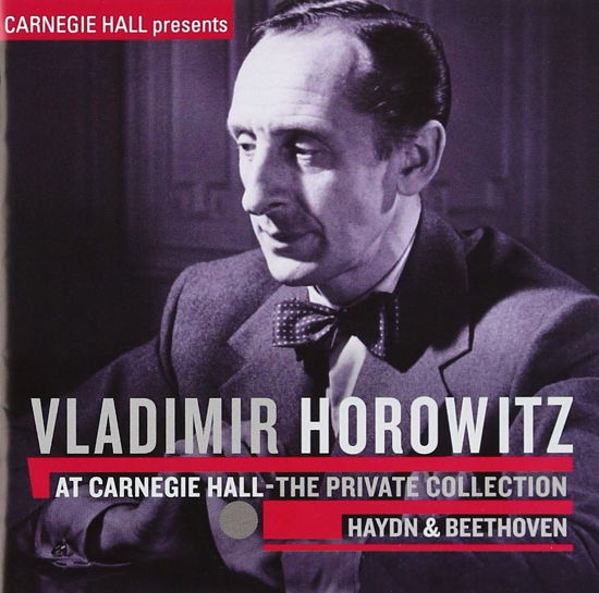 Vladimir Horowitz at Carnegie Hall-the Private Collection Vol.3 - Vladimir Horowitz - Music - SONY MUSIC LABELS INC. - 4547366052190 - January 27, 2010