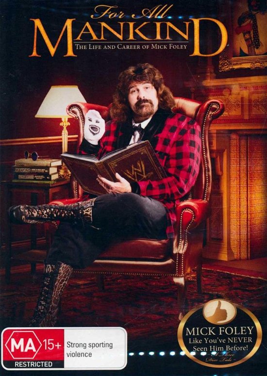 Cover for Mankind · For All Mankind - the Life &amp; Career of Mick Foley (DVD) [Ltd edition] (2013)