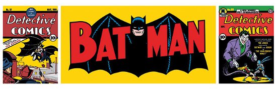 Cover for Dc Comics: Batman · Dc Comics: Batman - Triptych (Poster Da Porta 53x158 Cm) (Spielzeug)