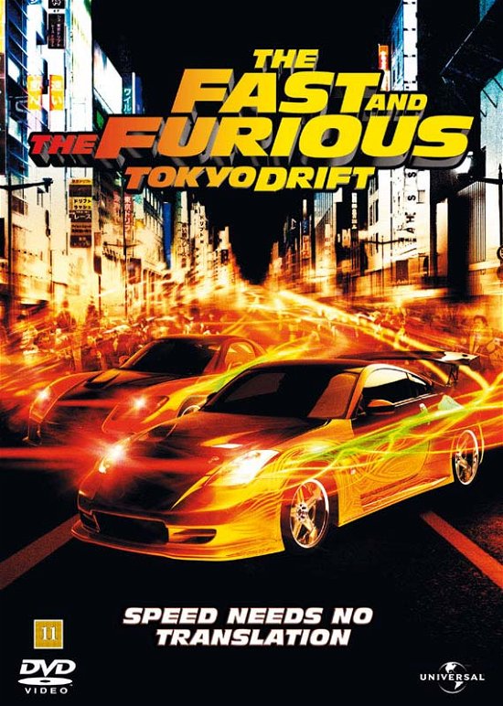 Cover for Fast &amp; the Furious 3, the · The Fast and the Furious: Tokyo Drift (2006) [DVD] (DVD) (2006)