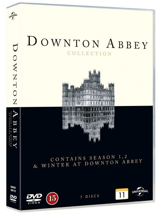Cover for Downton Abbey · Sæson 1 + Sæson 2 + Winter at Downton Abbey (DVD) (2012)