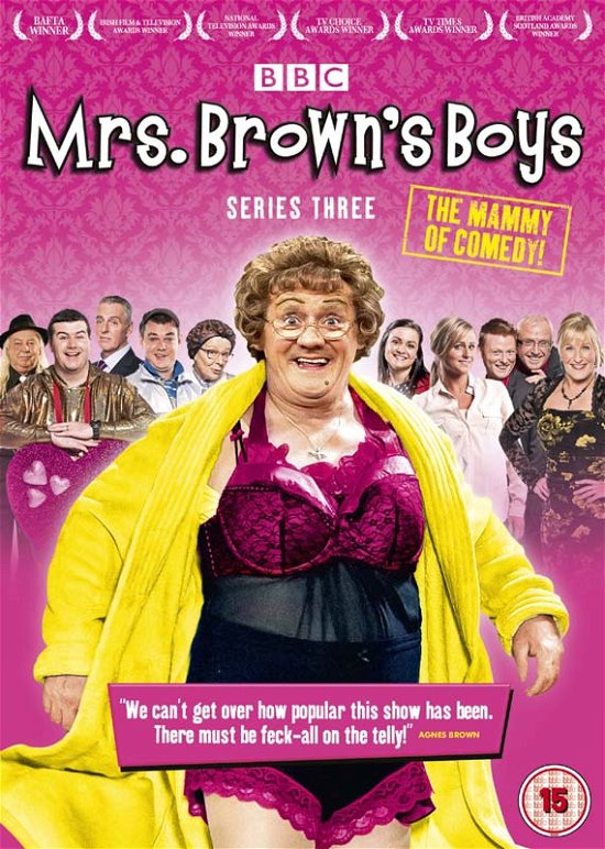 Cover for Mrs Brown's Boys: Series 3 [ed · Mrs Browns Boys Series 3 (DVD) (2013)
