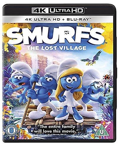 Cover for The Smurfs 3 - The Lost Village (4K UHD Blu-ray) (2017)