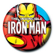 Cover for Marvel · MARVEL - Iron Man Zoom - Button Badge 25mm (Toys)